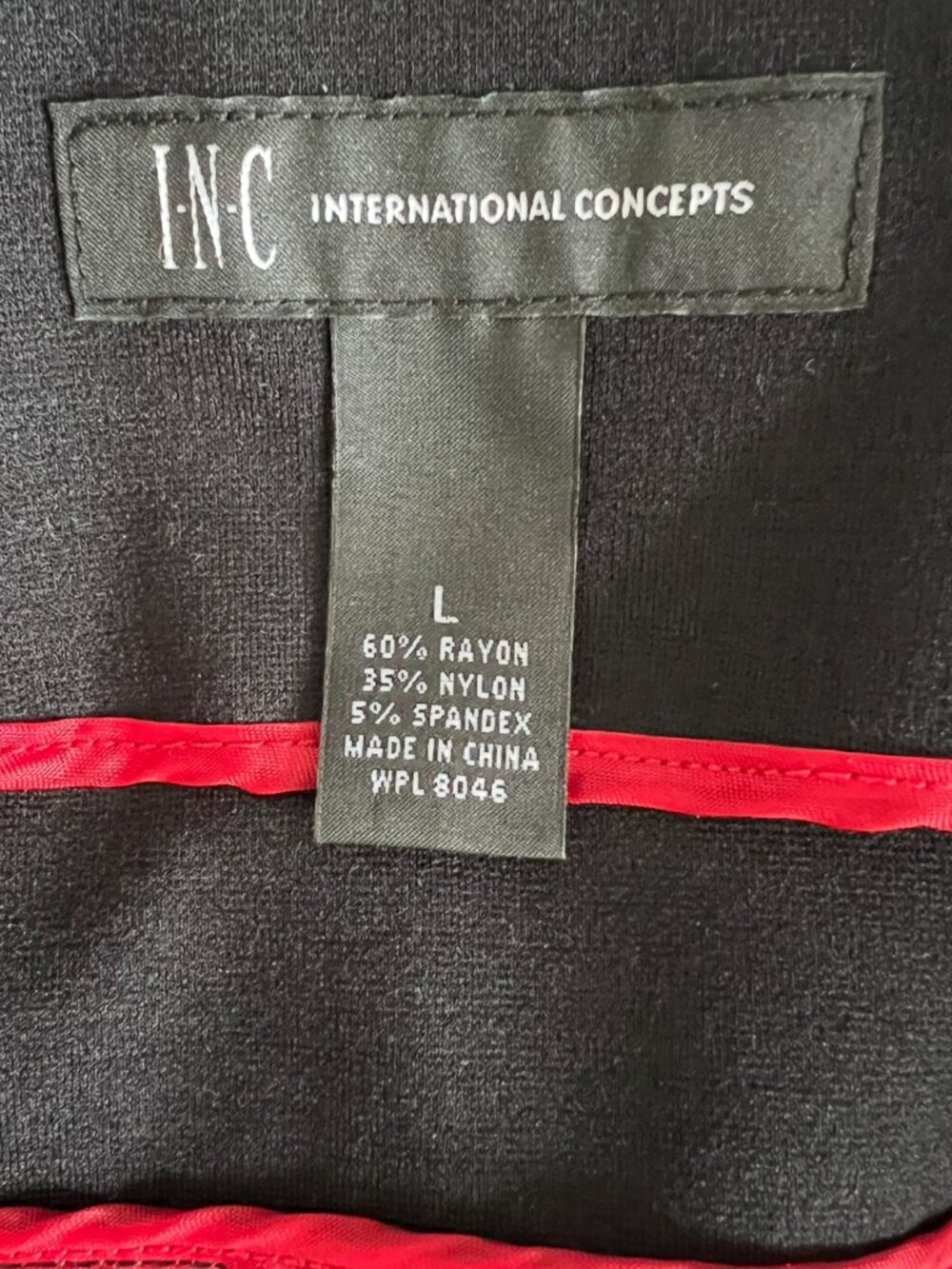 INC NEW Military Style Blazer/Jacket In Black Size L - Picture 12 of 14